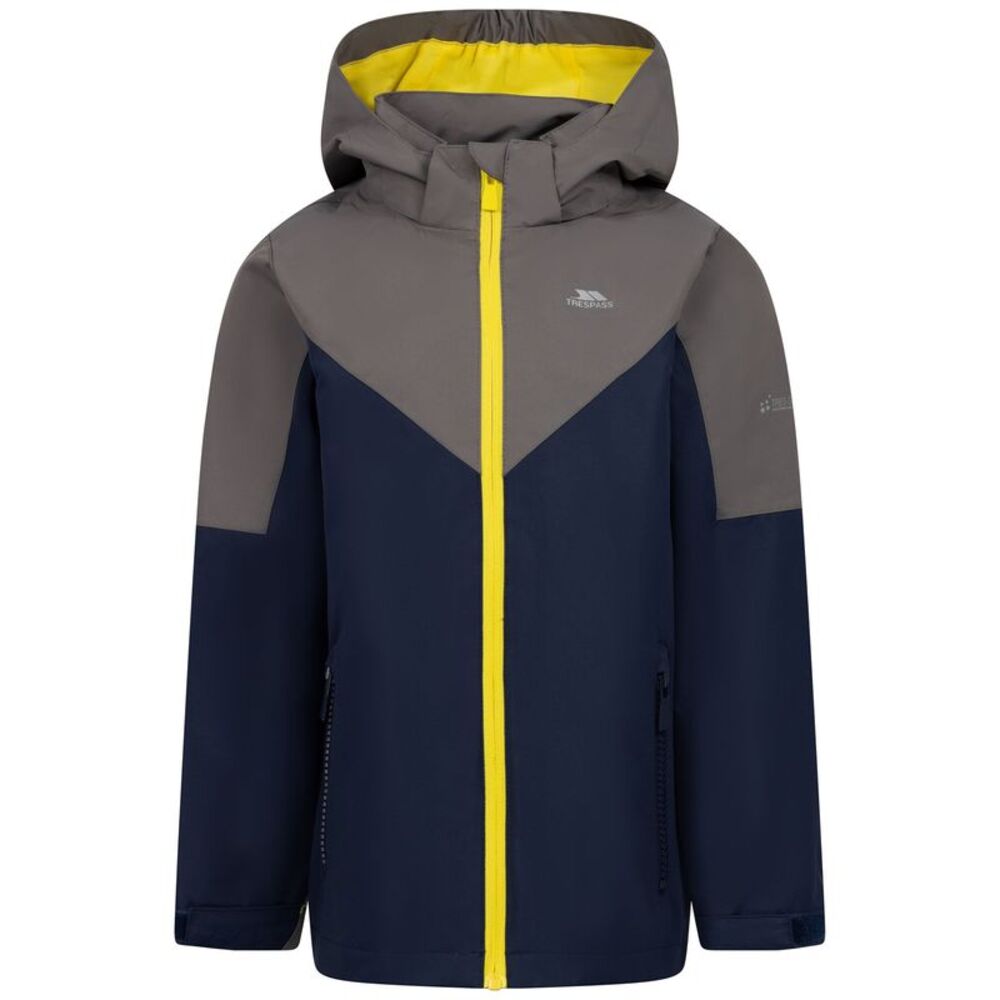 Trespass Childrens/Kids Blaytor Waterproof Jacket / Storm Grey